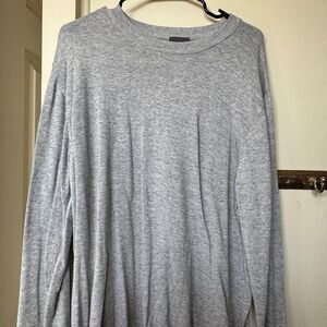 H&M Heather Gray Knit Top